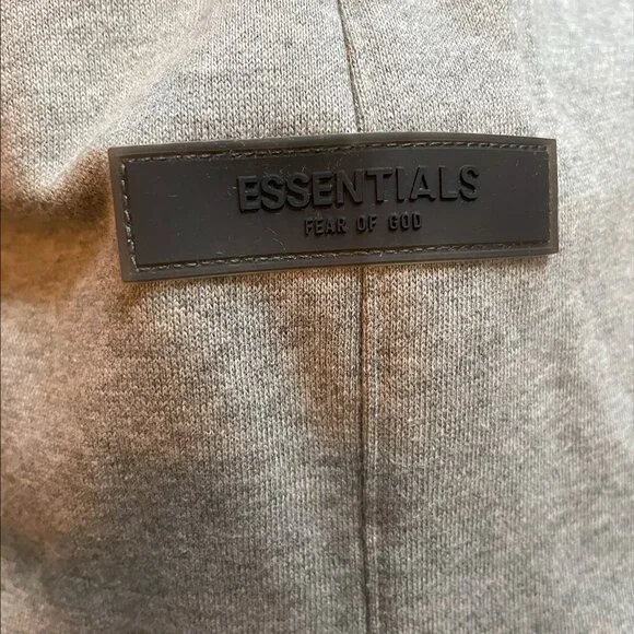 FOG - Fear of God Essentials Dark Oatmeal Joggers - (READ DESCRIPTION) - Picture 4 of 8